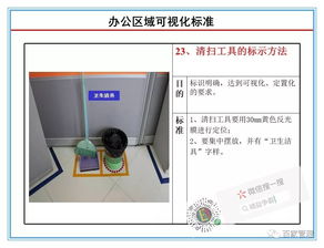 现场管理 工厂办公区域现场可视化管理标准